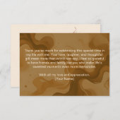 Liefde is in de lucht Bruidsfeest Dankkaart Bedankkaart (Voorkant / Achterkant)