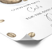 Liefde is in de lucht Bruidsfeest Hoeveel kurken  Poster (Hoek)