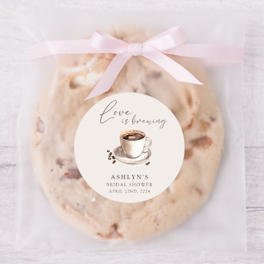 Liefde is in de Lucht Bruidsfeest Sticker