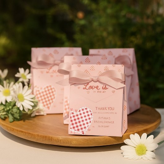 Liefde Is In De Lucht Bruidsfeestje Valentijnsdag Bedankdoosjes