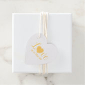 Liefde is in de lucht Bruiloft Bedankjes Labels (Met doos)