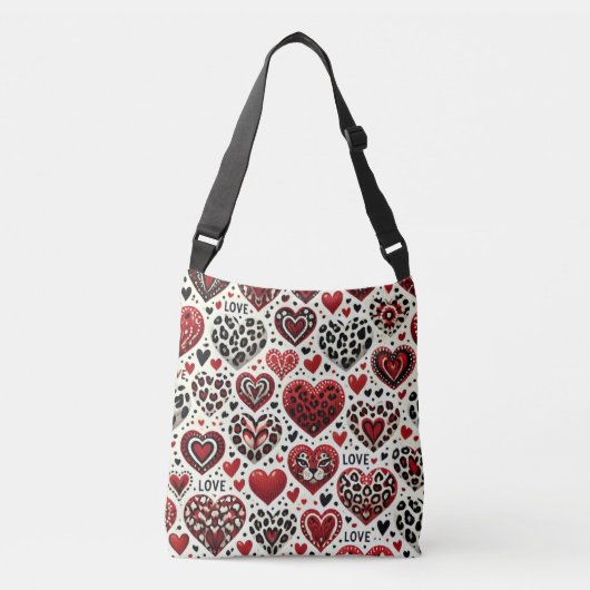 Liefde Is In De Lucht Crossbody Tas (Voorkant)