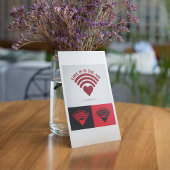 Liefde is in de lucht draadloze kaart