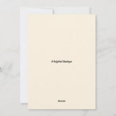 Liefde is in de lucht - Echtpaar Feestdagenkaart (Achterkant)