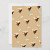 Liefde is in de lucht Elegante Bruidsuitnodiging Kaart (Achterkant)