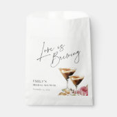 Liefde is in de lucht Elegante Bruiloft Bedankzakje (Voorkant)