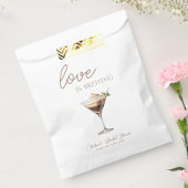 Liefde is in de lucht Espresso Martini Bruidsborre Bedankzakje