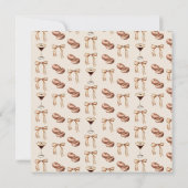 Liefde is in de lucht Espresso Martini Bruidsborre Kaart (Achterkant)