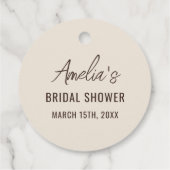 Liefde is in de lucht Espresso Martini Bruidsfeest Bedankjes Labels (Achterkant)