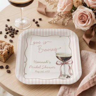 Liefde is in de lucht Espresso Martini Papieren Se Bordje