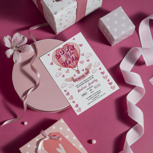 Liefde Is In De Lucht Galentine's Hart Bruidsuitno Kaart