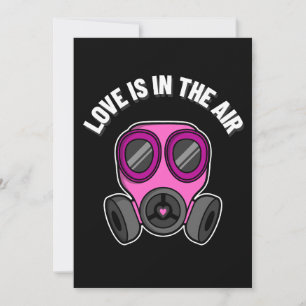 Liefde Is In De Lucht Gas Masker Kaart