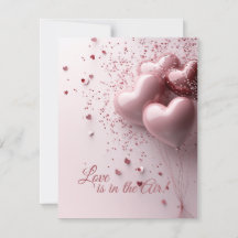 Liefde is in de lucht - Heart Balloon Valentijnsda