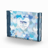 LIEFDE IS IN DE LUCHT Joods Bruiloft Jubileum Fotoblokken (Rechts)