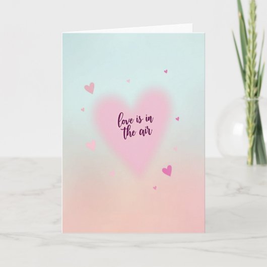 Liefde Is In De Lucht Kaart (Voorkant)