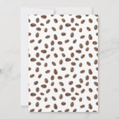 Liefde is in de lucht Koffiebeker Huwelijksdouche Kaart (Achterkant)