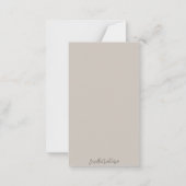 Liefde is in de Lucht Maskerade Notitiekaartje (Achterkant)