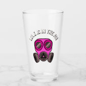 Liefde Is In De Lucht Pintglas Glas (Voorkant)