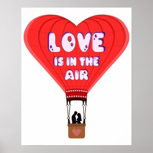 Liefde is in de Lucht Poster (Voorkant)