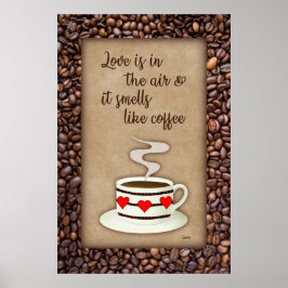 Liefde is in de lucht - Poster