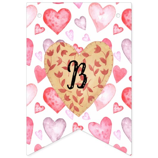 Liefde is in de lucht: Romantisch Vlaggetjes (Tweede vlag)