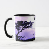 " liefde is in de lucht " , twee mok . (Links)