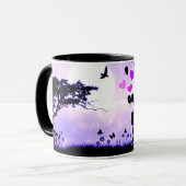 " liefde is in de lucht " , twee mok . (Voorkant links)