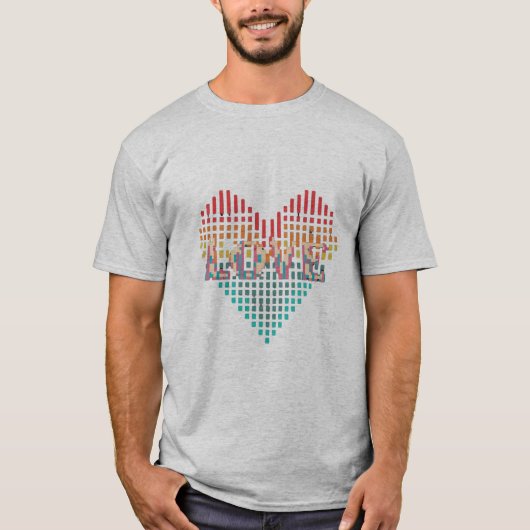 Liefde is in de lucht: Valentijn T-Shirt (Voorkant)