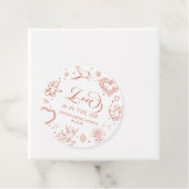 Liefde Is In De Lucht Valentijnsdag Bruidsfeest Bedankjes Labels (In situ)