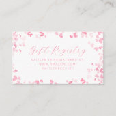 Liefde Is In De Lucht Valentijnsdag Bruidsfeest Informatiekaartje (Voorkant)