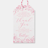 Liefde Is In De Lucht Valentijnsdag Bruidsfeestje Cadeaulabel (Voorkant)