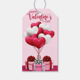 Liefde is in de lucht Valentijnsdag cadeau Cadeaulabel