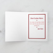 Liefde is in de lucht" Valentijnsdag Kaart (Binnen)