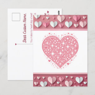 Liefde is in de lucht" Valentijnsdag Kaart