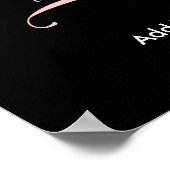 Liefde is in de Lucht - Valentijnsdag of Trouwen Poster (Hoek)