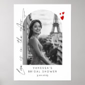 Liefde is in de lucht Vrijgezellenfeest foto Welko Poster (Voorkant)