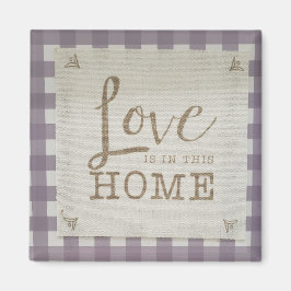 Liefde is in dit huis magneet