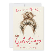 Liefde is in het haar, haarstropdas, Scrunchie Gif