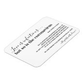 Liefde is Infectieus Covid19 Wedding-uitstel Magneet (Linkerzijde)