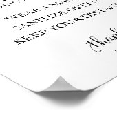 Liefde is infectieus, maar ook Coronavirus Cute Si Poster (Hoek)