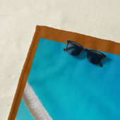 Liefde is ingesloten. strandlaken (In situ)