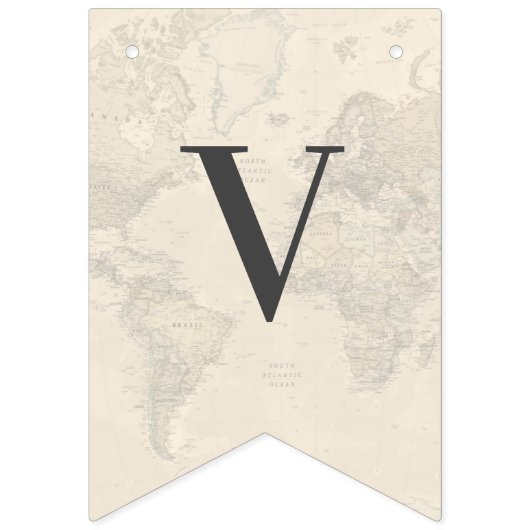 Liefde is Journey Chic Travel Vrijgezellenfeest Br Vlaggetjes (Derde vlag)