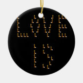 Liefde is keramisch ornament (Voorkant)