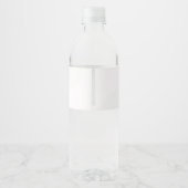 Liefde Is Kers Zoet Bruiloftsfeest Waterfles Etiket (Achterkant)