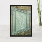 Liefde is~ Kersenbloesem Verjaardagskaart Kaart (Voorkant)