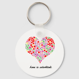 Liefde is kleurenblind. Sleutelhanger