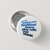 Liefde is knoppen - klein ronde button 3,2 cm (Voorkant /achterkant)