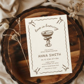 Liefde is koffie espresso Vrijgezellenfeest brouwe Kaart