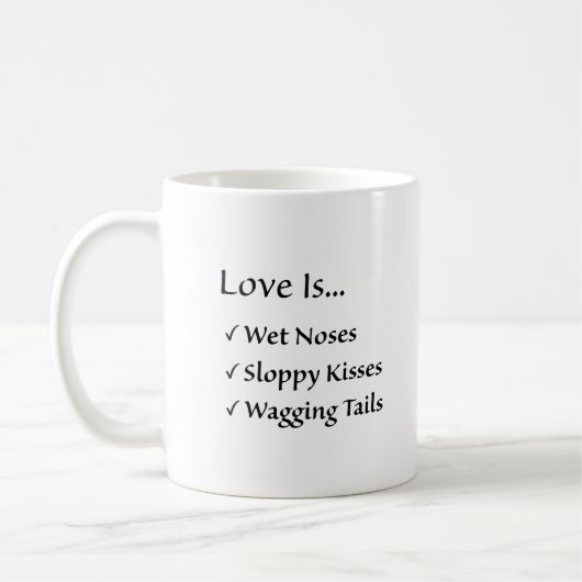 Liefde is ... KoffieMok (Links)