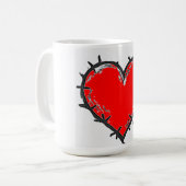 Liefde is koffiemok (Voorkant links)